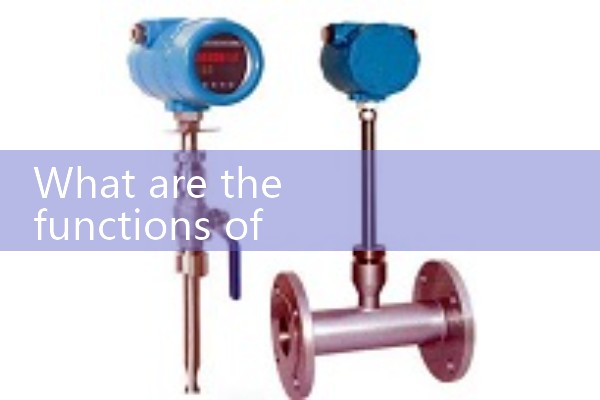 Vortex flowmeter with temperature